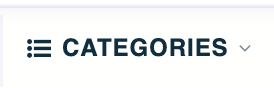 Categories navigation item